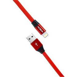 Moxom MX-CB06 Flat USB-A to Lightning Cable 1m Red 347493025676400