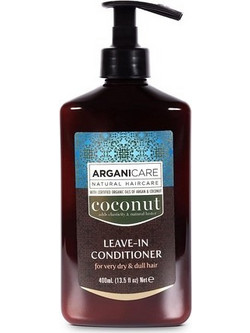 Arganicare Leave In Conditioner Κρέμα για Επανόρθωση για Ξηρά & Ταλαιπωρημένα Mαλλιά 400ml