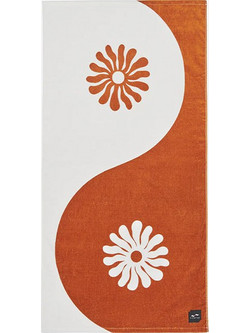 Slowtide Botanical Πετσέτα Παρεό Θαλάσσης Καφέ 96.5x185.4cm ST777021
