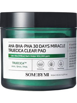 Some By Mi AHA-BHA-PHA 30 Days Miracle Truecica Clear Pads 70τμχ