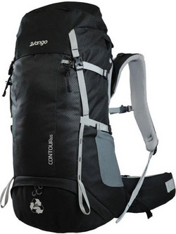 Vango Contour Ορειβατικό Σακίδιο 65lt Μαύρο