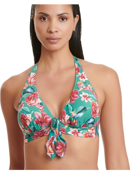 ERKA MARE Bikini Top Floral Βεραμάν Κόκκινο 24403
