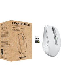 Logitech MX Anywhere 3S For Business Ασύρματο Bluetooth Mini Ποντίκι Pale Grey