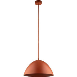 TK Lighting Faro Κρεμαστό Φωτιστικό Οροφής Μονόφωτο E27 Κόκκινο 10259