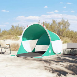 vidaXL Τέντα Παραλίας Pop Up Πράσινη 205x125x90cm 4004150