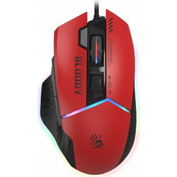 A4Tech Bloody W95 Max Ασύρματο Gaming Ποντίκι RGB 12000 DPI Red