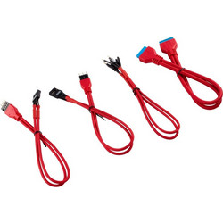 Corsair Premium Καλώδιο Τροφοδοσίας 0.3m Red CC-8900246
