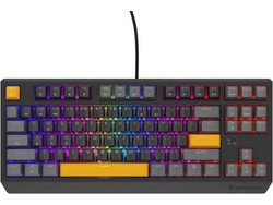 Genesis Thor 230 Μηχανικό Gaming Πληκτρολόγιο TenKeyLess με Outemu Red Διακόπτες Anchor Grey Positive