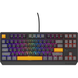 Genesis Thor 230 Μηχανικό Gaming Πληκτρολόγιο TenKeyLess με Outemu Red Διακόπτες Anchor Grey Positive