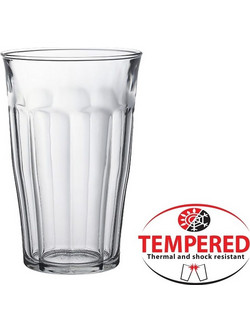 Duralex Σετ Ποτήρια Νερού Γυάλινα Picardie 500ml 12τμχ PICARDIE50CL