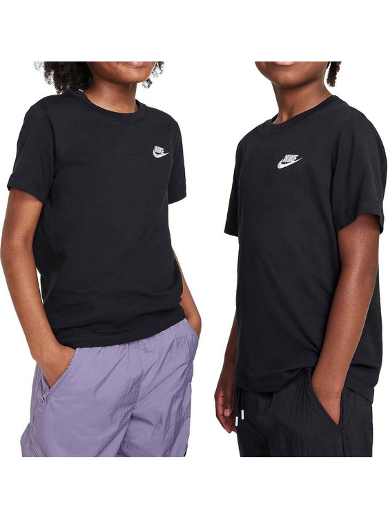 Nike Παιδικό T-Shirt Κοντομάνικο Μαύρο FZ5177-010