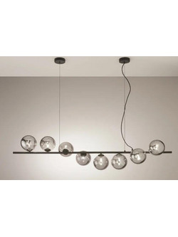 LUCE Ambiente Honey I-HONEY-S8-NER Κρεμαστό Φωτιστικό Οροφής Πολύφωτο