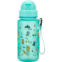 Alpintec Animals Παιδικό Παγούρι Πλαστικό BPA Free Τιρκουάζ 400ml