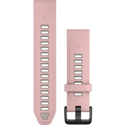 Garmin QuickFit 20 Λουράκι Σιλικόνης Dust Rose / Fog Gray (Garmin Fenix 5S / 5S Plus / 6S / 6S Pro / 7S / 7S Pro)