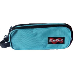 Safta Blackfit8 Κασετίνα Βαρελάκι με 2 Θήκες Τιρκουάζ 841434513