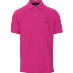 Nautica Ανδρική Μπλούζα Polo Κοντομάνικη Φούξια 3NCK17000-6FC