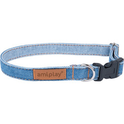 Amiplay Eco Κολάρο Σκύλου Γαλάζιο 2x35-50cm