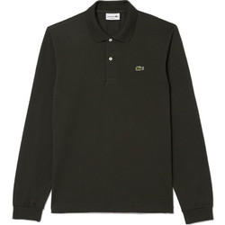 Lacoste Ανδρική Μπλούζα Polo Μακρυμάνικη Χακί L1312-L7A