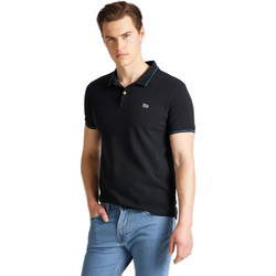 Lee Ανδρική Μπλούζα Polo Κοντομάνικη Μαύρη L61ARL01