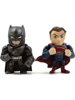 Jada DC Armored Batman Vs Superman 2-Pack Σετ Φιγούρες Δράσης 10cm