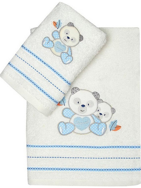 Sunshine Home Panda 02 Σετ Βρεφικές Πετσέτες 2τμχ