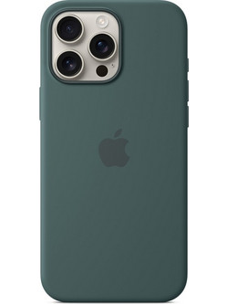 Apple Silicone MagSafe Back Cover Lake Green (iPhone 16 Pro Max)