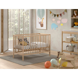 Vipack Dino Κούνια για Στρώμα 60x120cm Καφέ