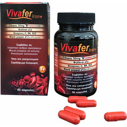 Vivapharm Vivafer Iron 50mg 60 Κάψουλες