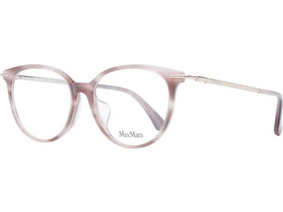 Max Mara MM5064-D 074 Γυναικείος Σκελετός Γυαλιών Οράσεως Κοκάλινος Μεταλλικός Ασημί Μαύρος