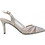 Menbur Γόβες Slingback με Τακούνι Στιλέτο & Στρας Χρυσές 23146-0000