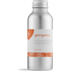Georganics Orange Oil Pulling Στοματικό Διάλυμα κατά της Πλάκας 100ml