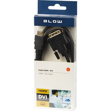 Blow Καλώδιο HDMI Male to DVI-D Male 3m Black