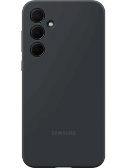 Samsung Original Silicone Back Cover Black (Samsung Galaxy A35)