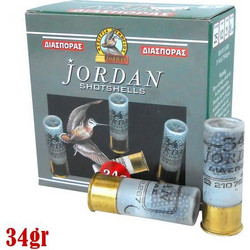 Jordan Φυσίγγια Διασποράς 12Cal 70mm 34gr 25τμχ