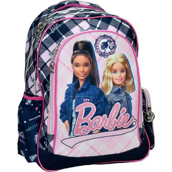 Gim Barbie Varsity Σχολική Τσάντα Πλάτης Δημοτικού Μωβ 349-87031