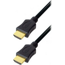 Transmedia Καλώδιο HDMI Male to HDMI Male 0.5m Black