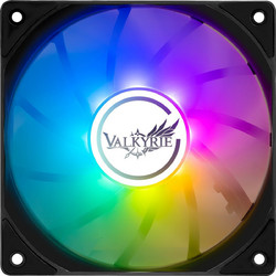 Valkyrie V12F Case Fan 120mm ARGB με Σύνδεση 3-Pin 4-Pin PWM Black