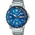 Casio Ανδρικό Ρολόι με Ασημί Μεταλλικό Μπρασελέ MTD-125D-2A1