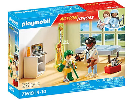Playmobil Action Heroes Παιδιατρείο για 4-10 Ετών 71619