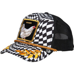 Goorin Bros Winner Ανδρικό Καπέλο Jockey με Δίχτυ Snapback Υφασμάτινο Μαύρο GB-101-1084-BLK