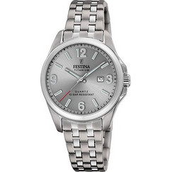 Festina Γυναικείο Ρολόι με Ασημί Μεταλλικό Μπρασελέ F20697/2