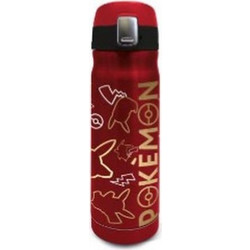 Stor Pokemon Thunderstruck Παιδικό Παγούρι Θερμός Ανοξείδωτο BPA Free Μπορντό 410ml