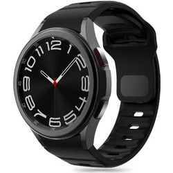 Tech-Protect Silicone Line Λουράκι Σιλικόνης Black (Samsung Galaxy Watch 4 / 5 / 5 Pro / 6 / 7 / FE)