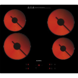 Kumtel HV6-04T Κεραμική Εστία Αυτόνομη 59x52cm