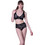 Milena By Paris Bralette χωρίς Μπανέλα Μαύρο 10152