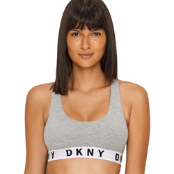 DKNY Μπουστάκι χωρίς Μπανέλα Γκρι DK4519-ST1
