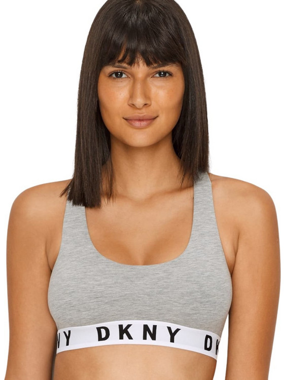 DKNY Μπουστάκι χωρίς Μπανέλα Γκρι DK4519-ST1