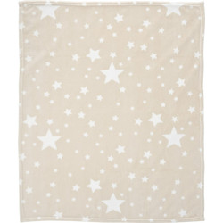 Lorelli Stars Κουβέρτα Αγκαλιάς 85x100 Μπεζ