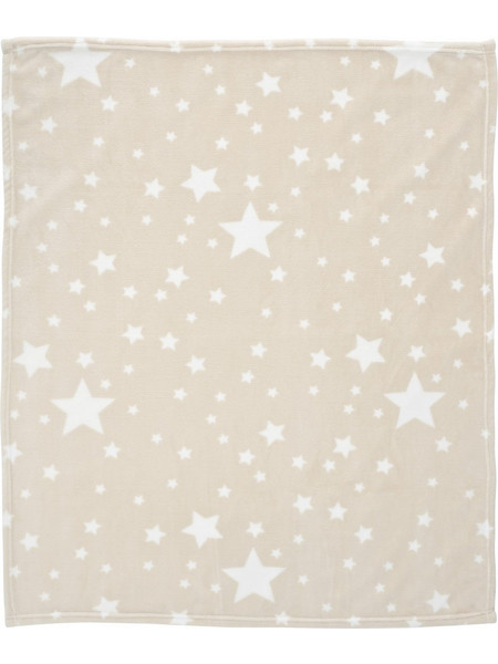 Lorelli Stars Κουβέρτα Αγκαλιάς 85x100 Μπεζ