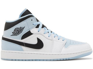 Jordan 1 Mid SE Ανδρικά Sneakers Μποτάκια Λευκά DV1308-104